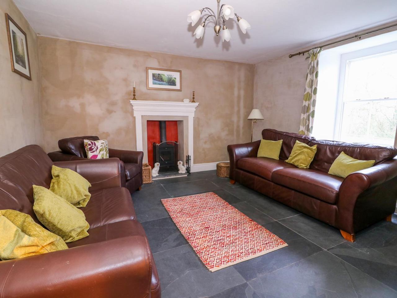 Llwyncadfor Farm Villa Llangunllo Buitenkant foto